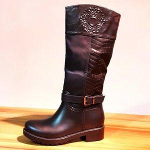 Equestrian style Rain Boots